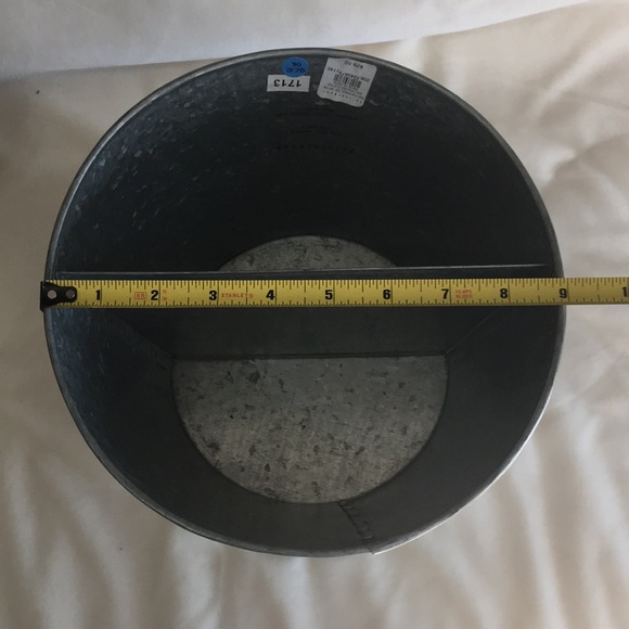 Pottery barn lot vessel and bucket with divider - Picture 5 of 8